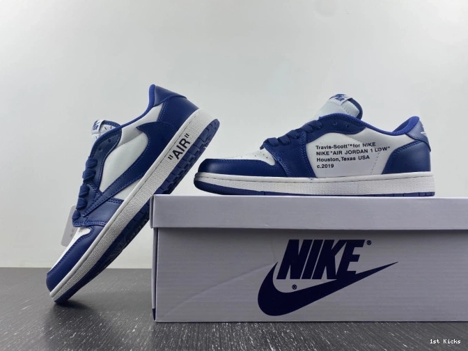 JORDAN TRAVIS X DM7890-101 SCOTT CUSTOM OFF-WHITE X AIR 1 0630